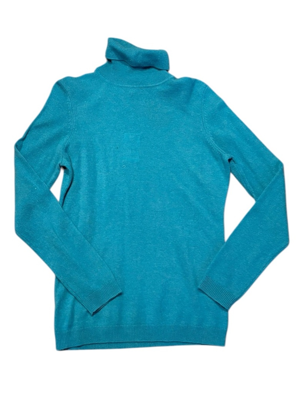 Charter club Teal cashmere Turtleneck Sweater nwt new S